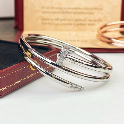 [Angela Jewelry]JUSTE BRACELET 3.5MM DOUBLE ROW DIAMOND
