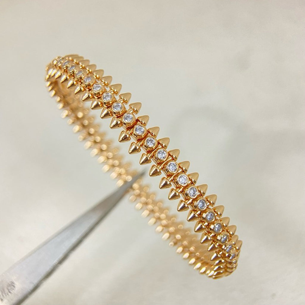 [Angela Jewelry]CLASH  BRACELET 8MM DIAMONDS