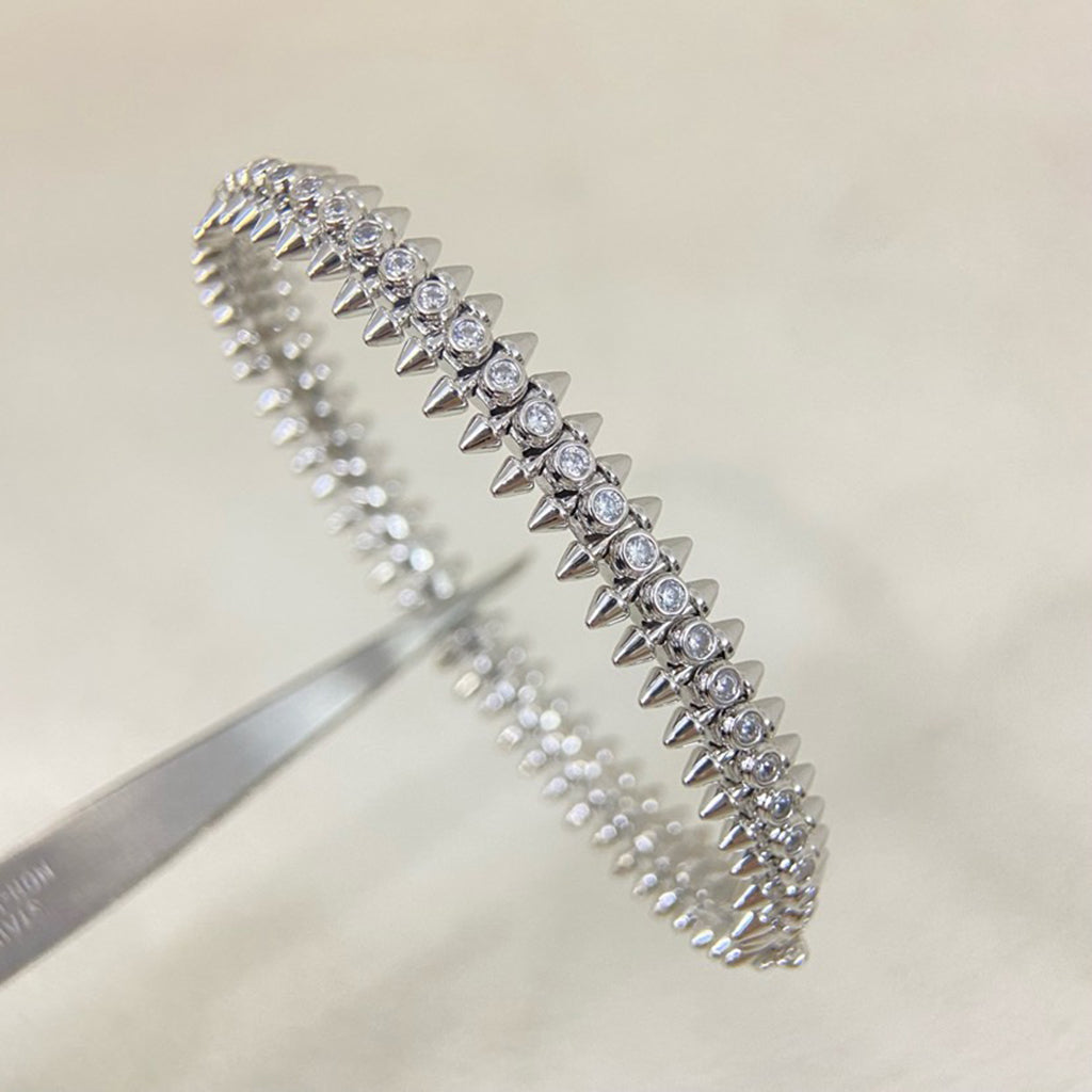 [Angela Jewelry]CLASH  BRACELET 8MM DIAMONDS