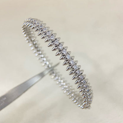 [Angela Jewelry]CLASH  BRACELET 8MM DIAMONDS