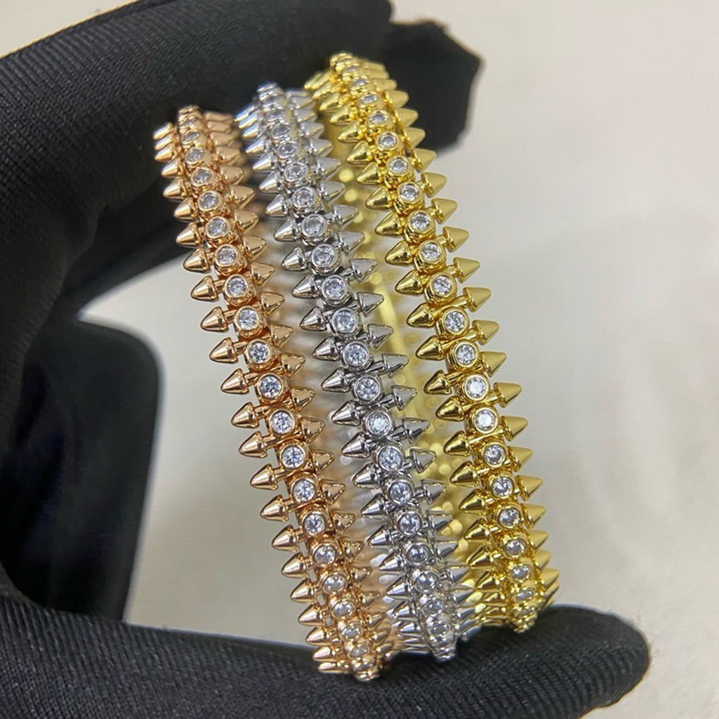 [Angela Jewelry]CLASH  BRACELET 8MM DIAMONDS