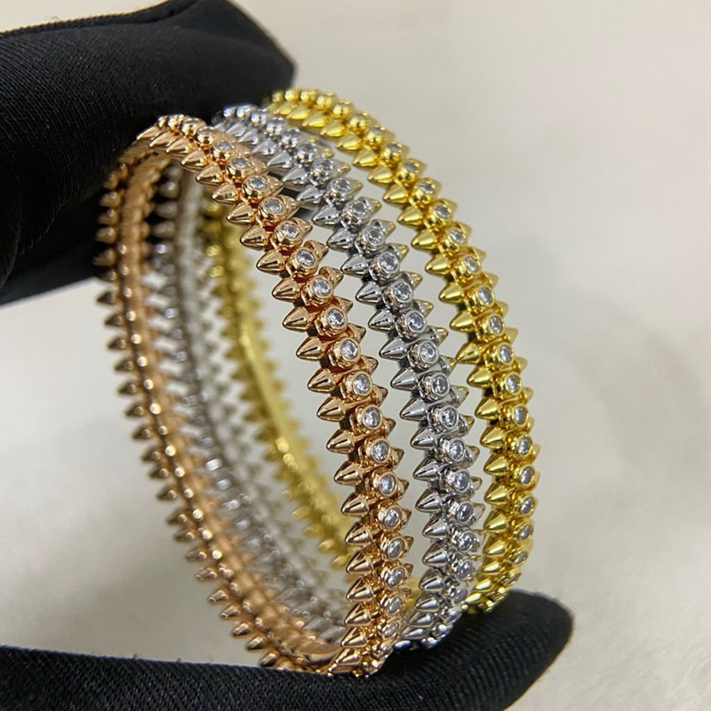 [Angela Jewelry]CLASH  BRACELET 8MM DIAMONDS