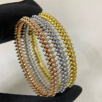 [Angela Jewelry]CLASH  BRACELET 8MM DIAMONDS