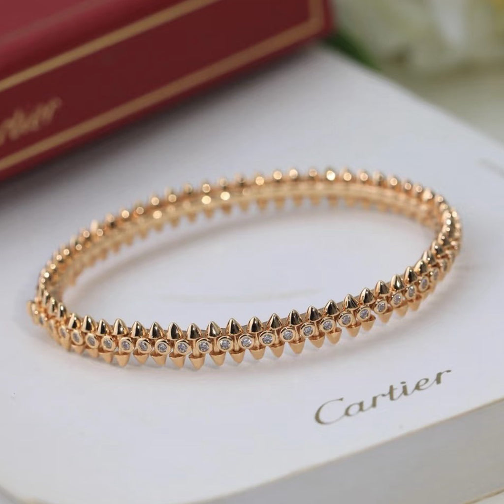[Angela Jewelry]CLASH  BRACELET 8MM DIAMONDS