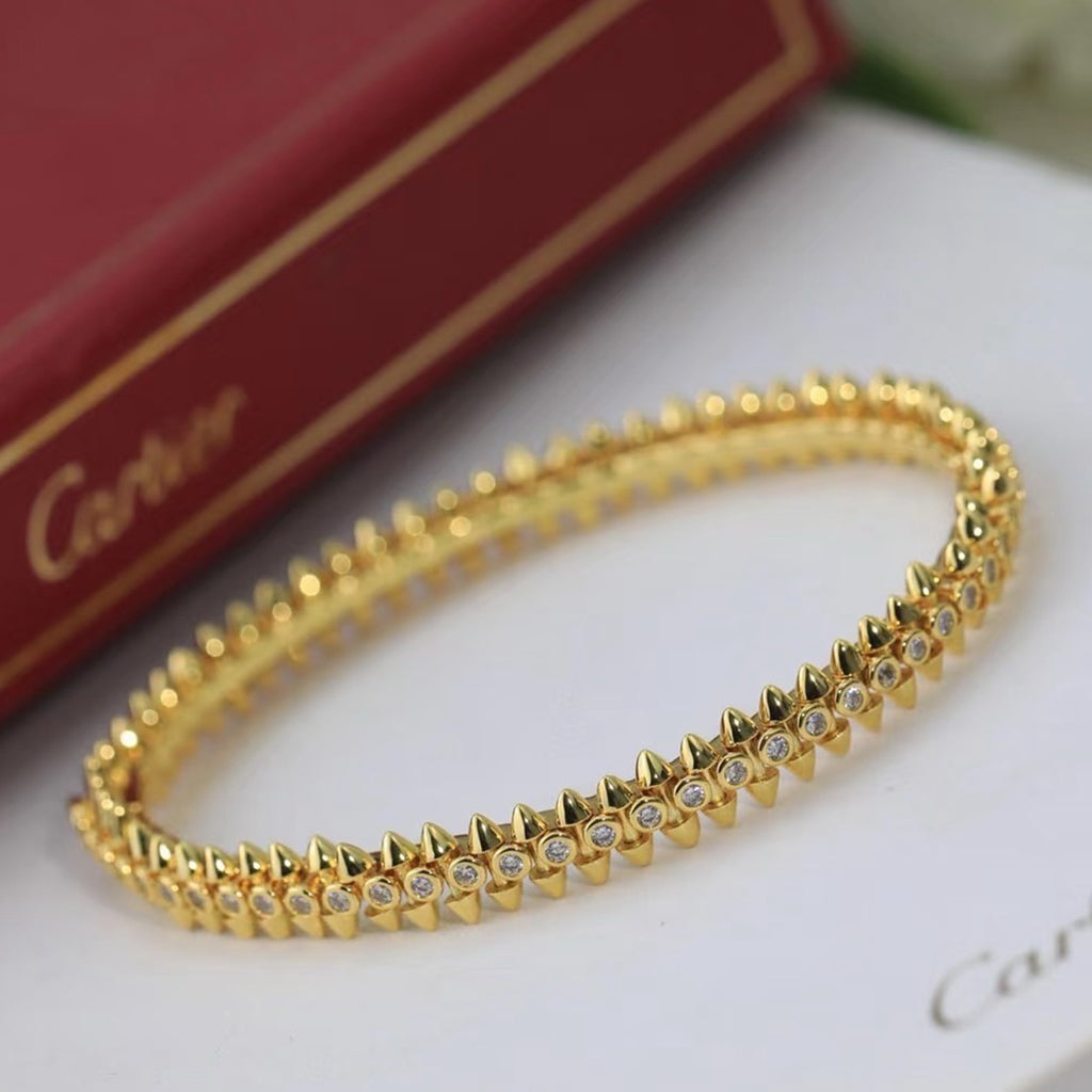 [Angela Jewelry]CLASH  BRACELET 8MM DIAMONDS