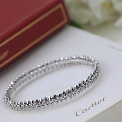 [Angela Jewelry]CLASH  BRACELET 8MM DIAMONDS