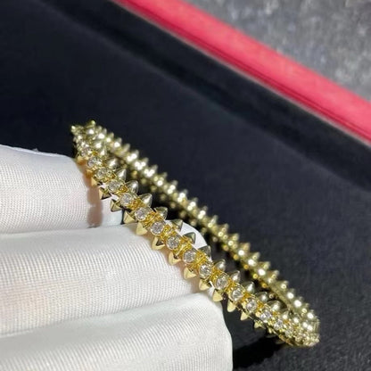 [Angela Jewelry]CLASH  BRACELET 8MM DIAMONDS