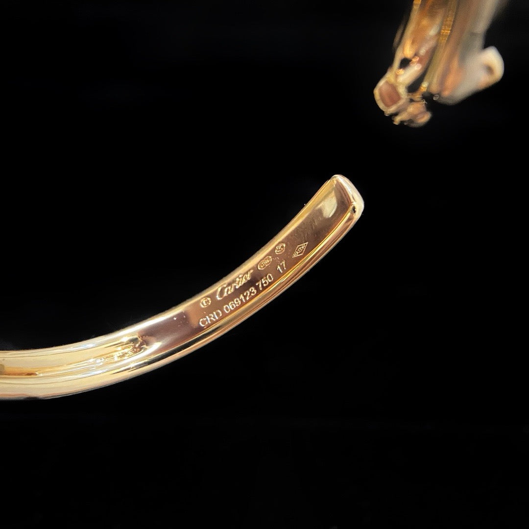 [Angela Jewelry]PANTHERE OPEN BRACELET