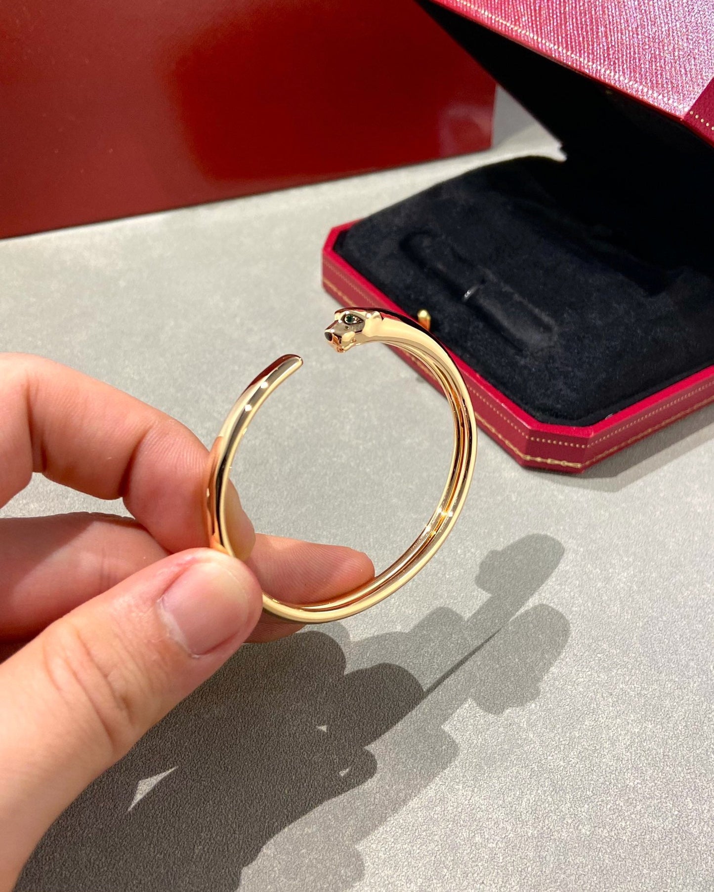[Angela Jewelry]PANTHERE OPEN BRACELET