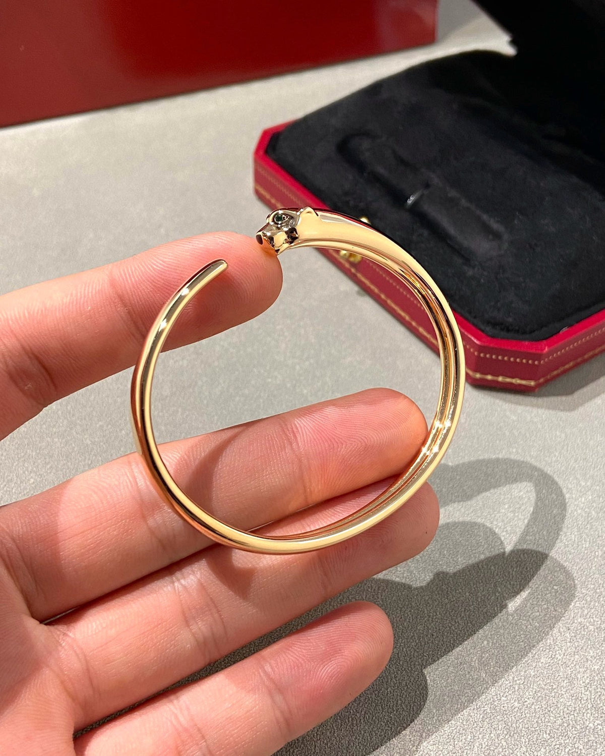 [Angela Jewelry]PANTHERE OPEN BRACELET