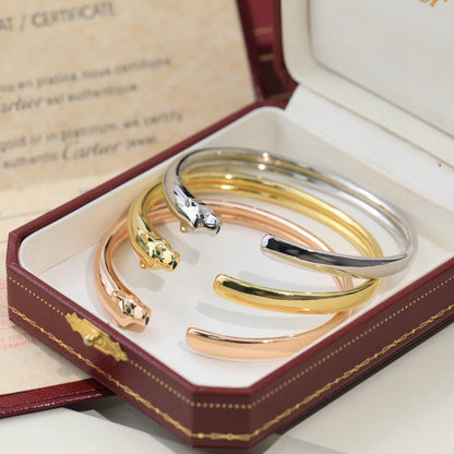 [Angela Jewelry]PANTHERE OPEN BRACELET