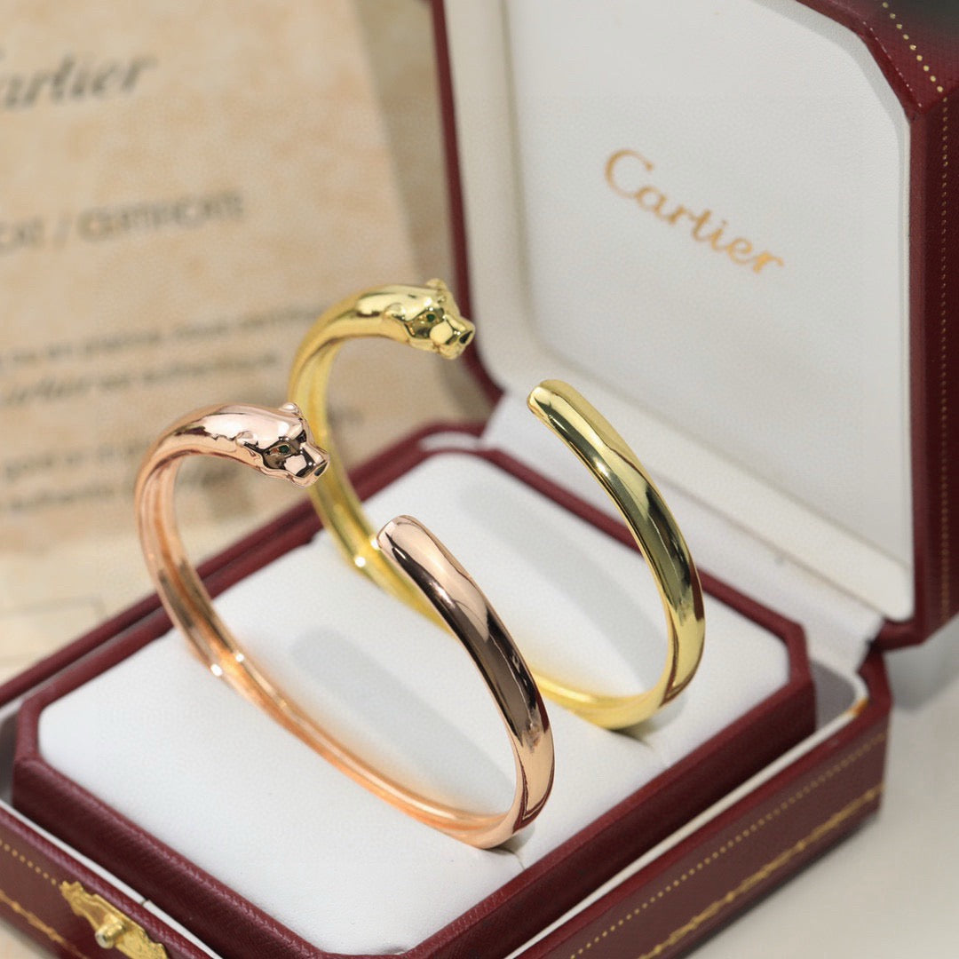 [Angela Jewelry]PANTHERE OPEN BRACELET