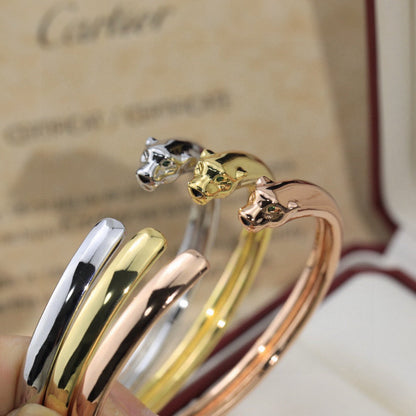 [Angela Jewelry]PANTHERE OPEN BRACELET