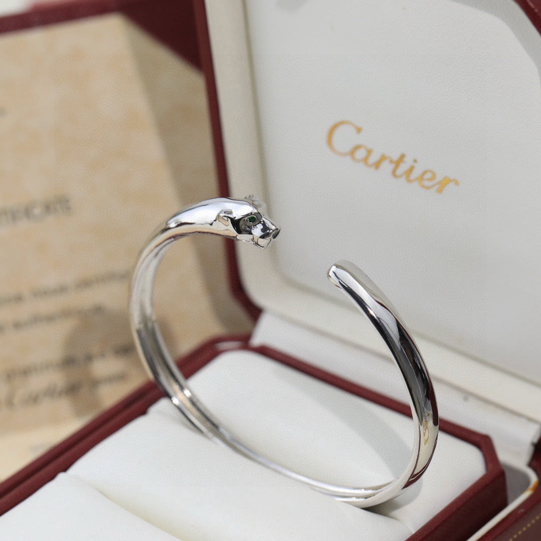 [Angela Jewelry]PANTHERE OPEN BRACELET