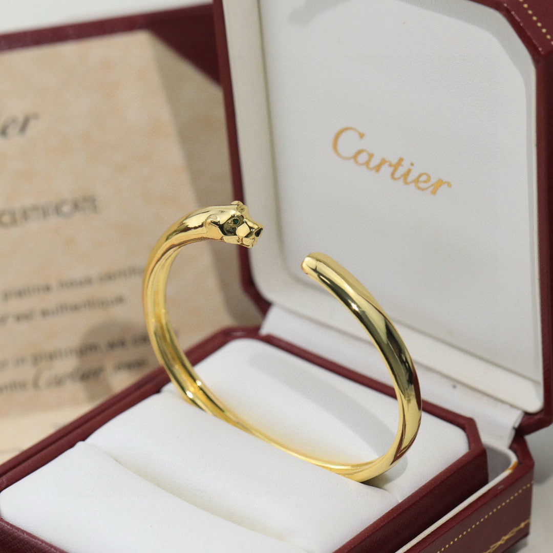 [Angela Jewelry]PANTHERE OPEN BRACELET