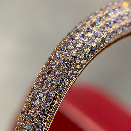 [Angela Jewelry]PANTHERE HALF DIAMOND OPEN BRACELET