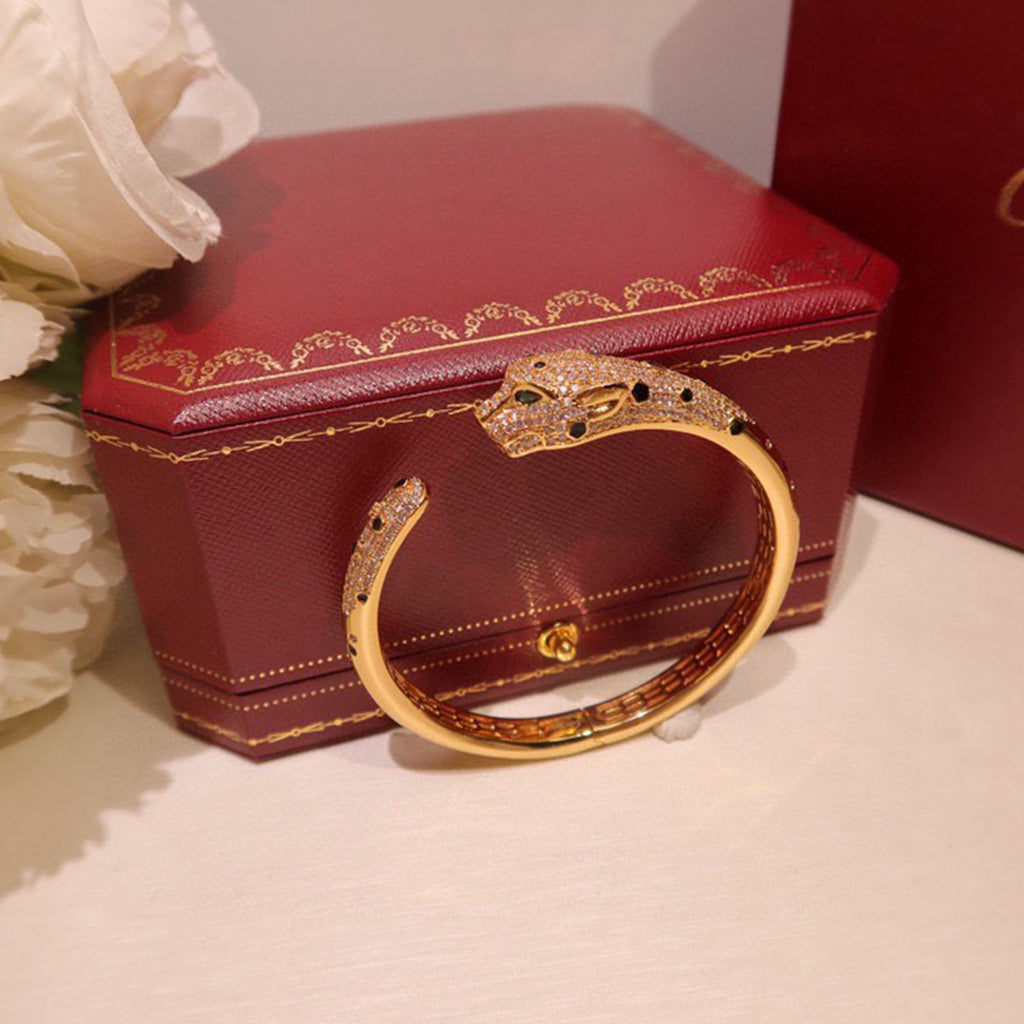 [Angela Jewelry]PANTHERE BIG BRACELET DIAMONDS