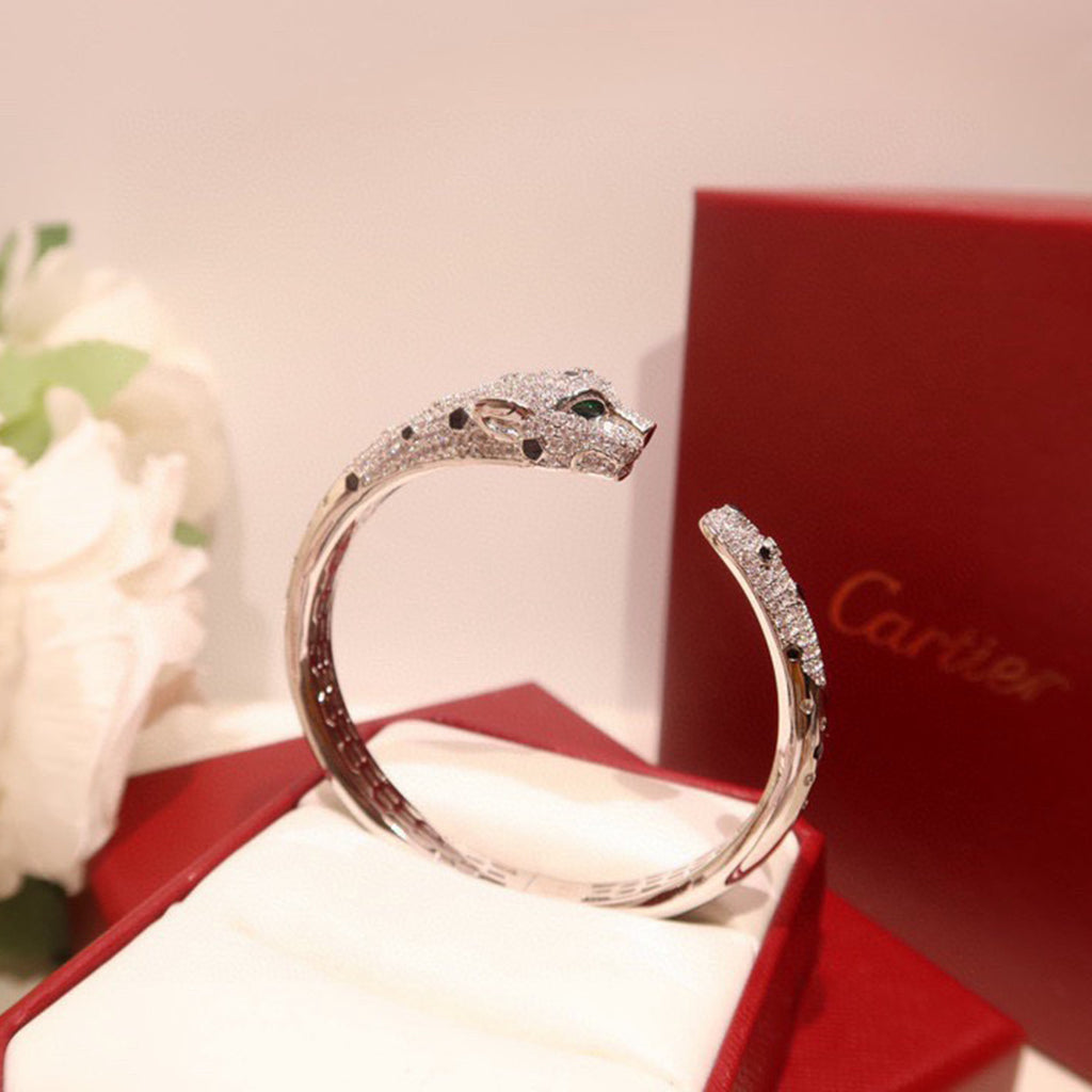 [Angela Jewelry]PANTHERE BIG BRACELET DIAMONDS