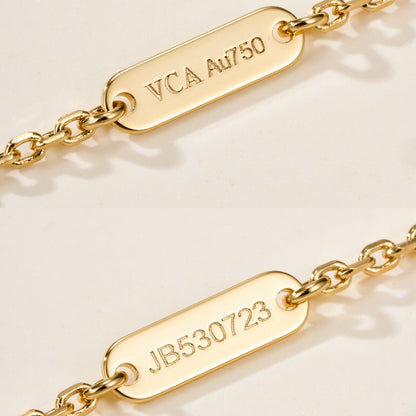 [Angela Jewelry]FLOWERLACE NECKLACE 5 DIAMONDS