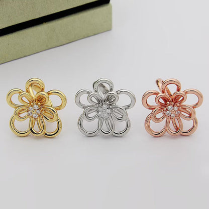 [Angela Jewelry] FLOWERLACE RING 5 DIAMONDS