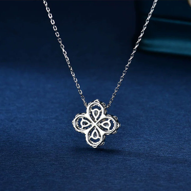 [Angela Jewellery]LOOP NECKLACE FULL MOTIF DIAMOND 16MM MULTIPLE COLORS