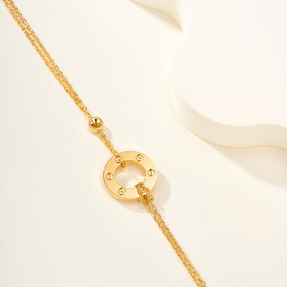 [Angela Jewelry]LOVE BRACELET 2 DIAMOND