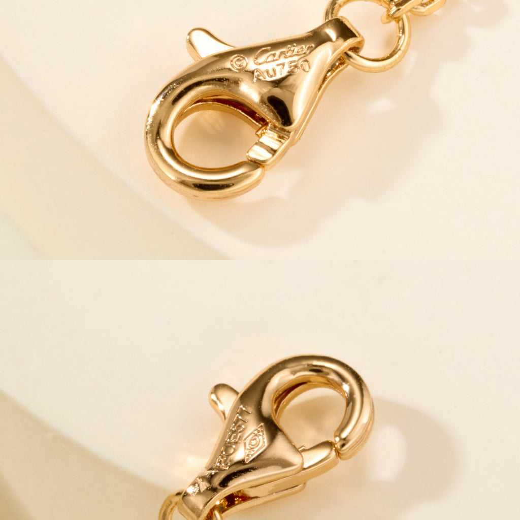 [Angela Jewelry]LOVE DOUBLE RING FULL DIAMOND BRACELET