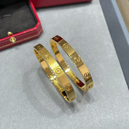 [Angela Jewelry]LOVE BRACELET 6.1MM BRUSHED