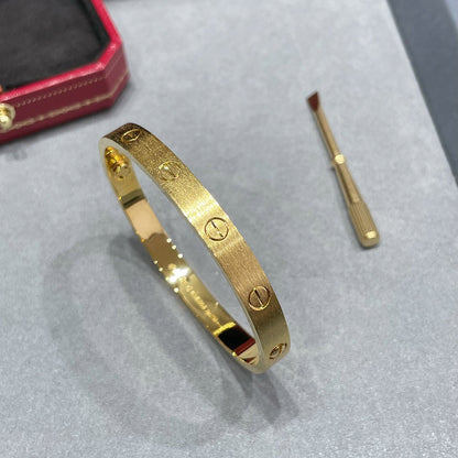 [Angela Jewelry]LOVE BRACELET 6.1MM BRUSHED