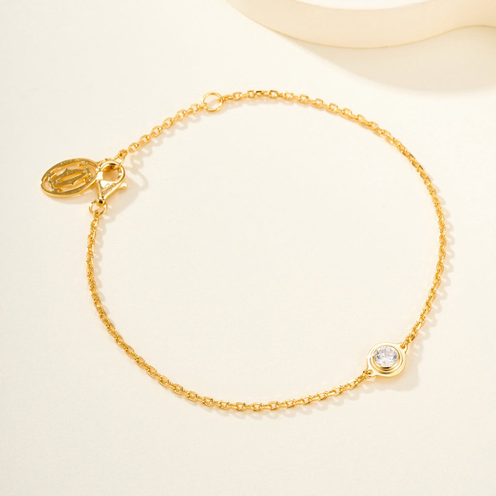 [Angela Jewelry]DAMOUR BRACELET 1 DIAMOND