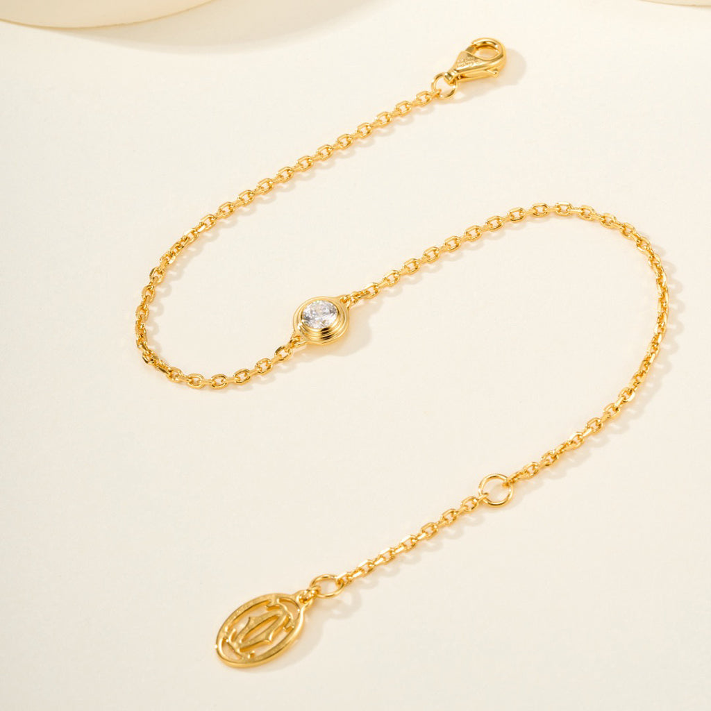 [Angela Jewelry]DAMOUR BRACELET 1 DIAMOND
