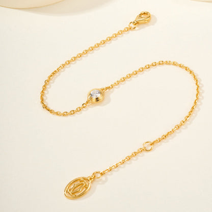 [Angela Jewelry]DAMOUR BRACELET 1 DIAMOND