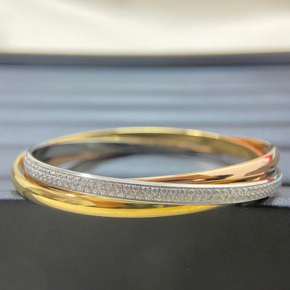 [Angela Jewelry]TRINITY 2.8MM SMALL BRACELET