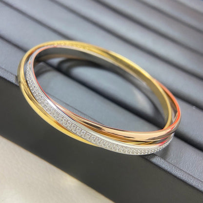 [Angela Jewelry]TRINITY 2.8MM SMALL BRACELET