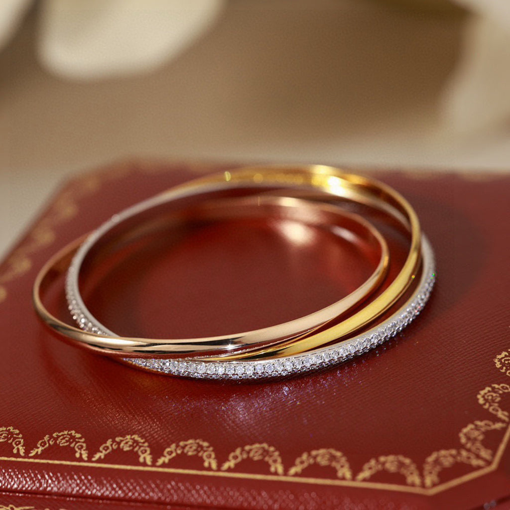 [Angela Jewelry]TRINITY 2.8MM SMALL BRACELET