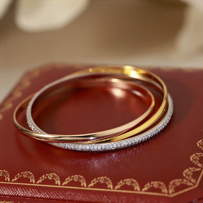 [Angela Jewelry]TRINITY 2.8MM SMALL BRACELET
