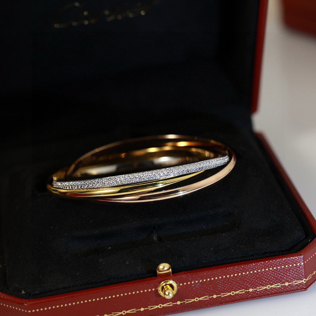 [Angela Jewelry]TRINITY 2.8MM SMALL BRACELET