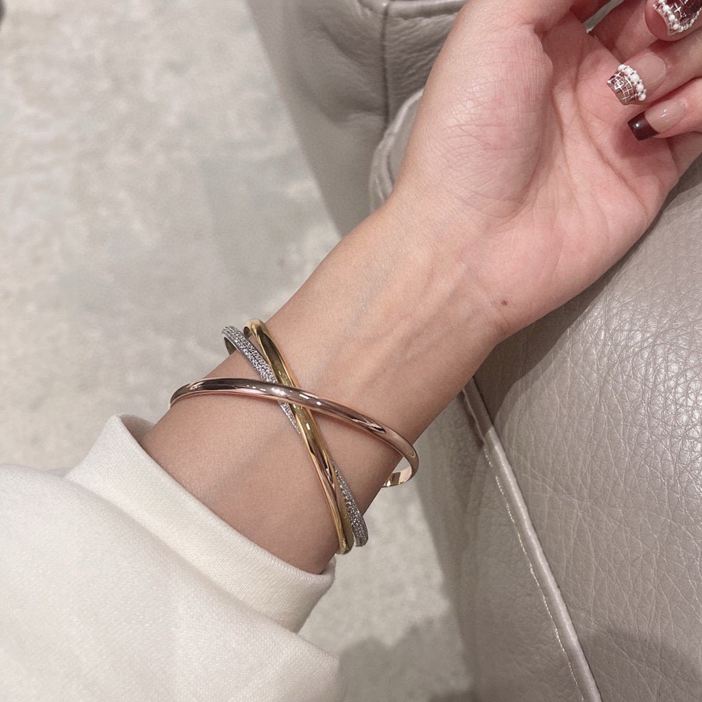 [Angela Jewelry]TRINITY 2.8MM SMALL BRACELET