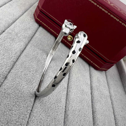 [Angela Jewelry]PANTHERE DOUBLE HEADED OPEN BRACELET