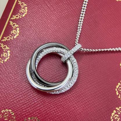 [Angela Jewelry]TRINITY CERAMIC NECKLACE