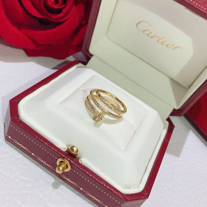 [Angela Jewelry]JUSTE RING 4.8MM FULL DIAMOND