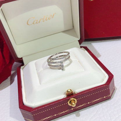 [Angela Jewelry]JUSTE RING 4.8MM FULL DIAMOND