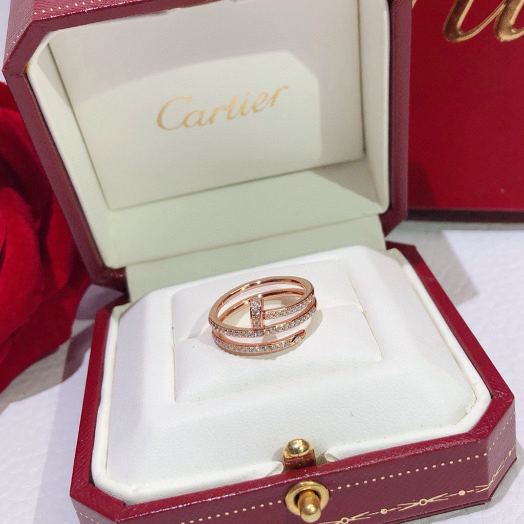 [Angela Jewelry]JUSTE RING 4.8MM FULL DIAMOND