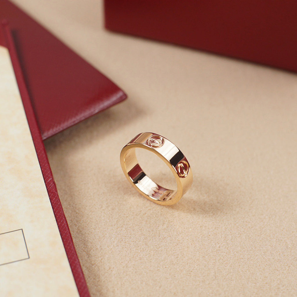 [Angela Jewelry]LOVE RING 5.5MM NO DIAMOND