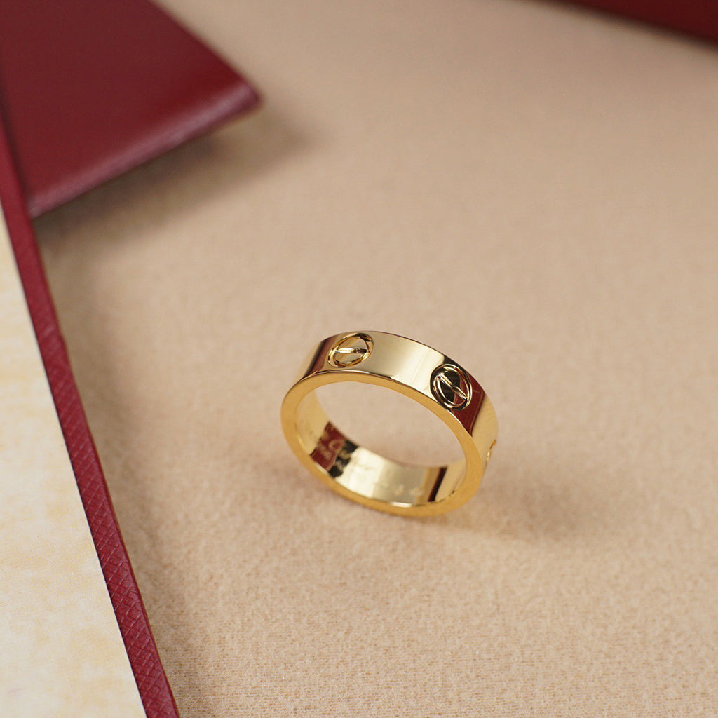 [Angela Jewelry]LOVE RING 5.5MM NO DIAMOND