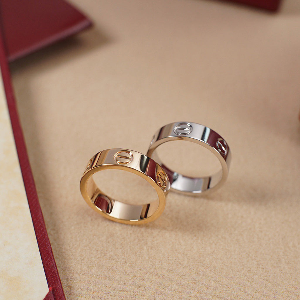 [Angela Jewelry]LOVE RING 5.5MM NO DIAMOND