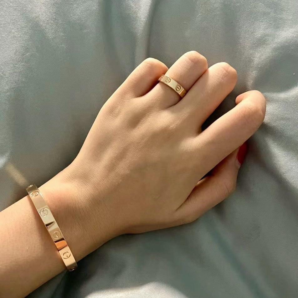 [Angela Jewelry]LOVE RING 3.6 MM NO DIAMOND