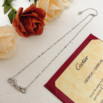 [Angela Jewelry]PANTHERE FULL DIAMOND NECKLACE