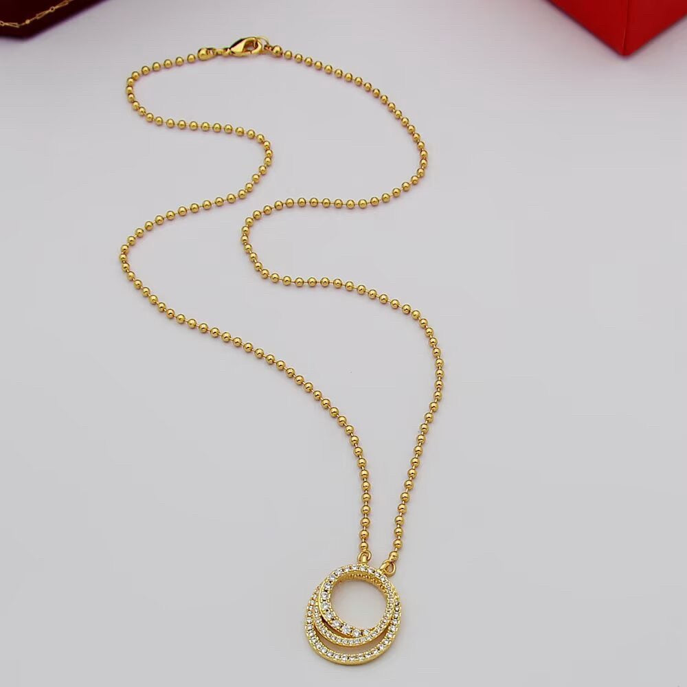 [Angela Jewelry]ETINCELLE  FULL DIAMOND NECKLACE