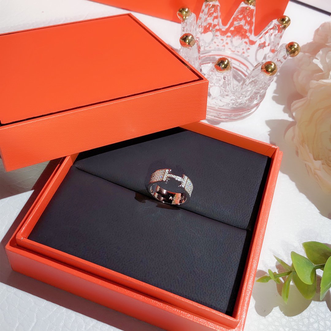 [Angela Jewellery]H RING FULL DIAMOND